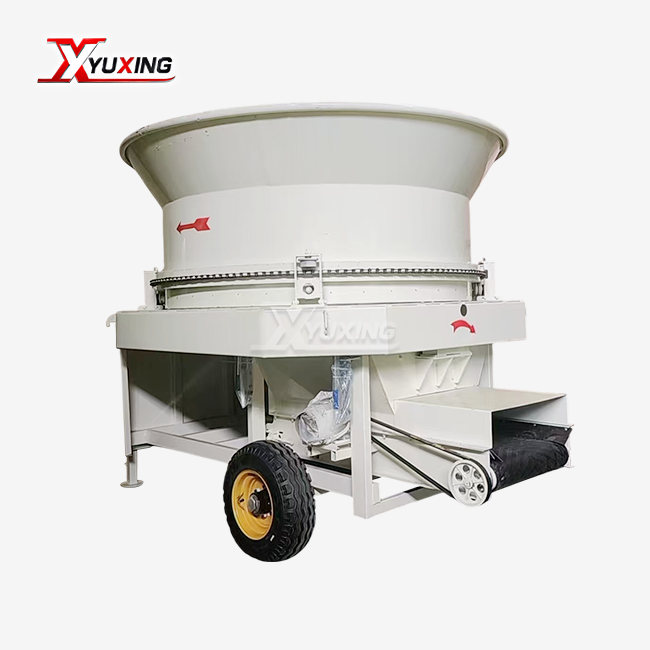 cow dung crusher machine
